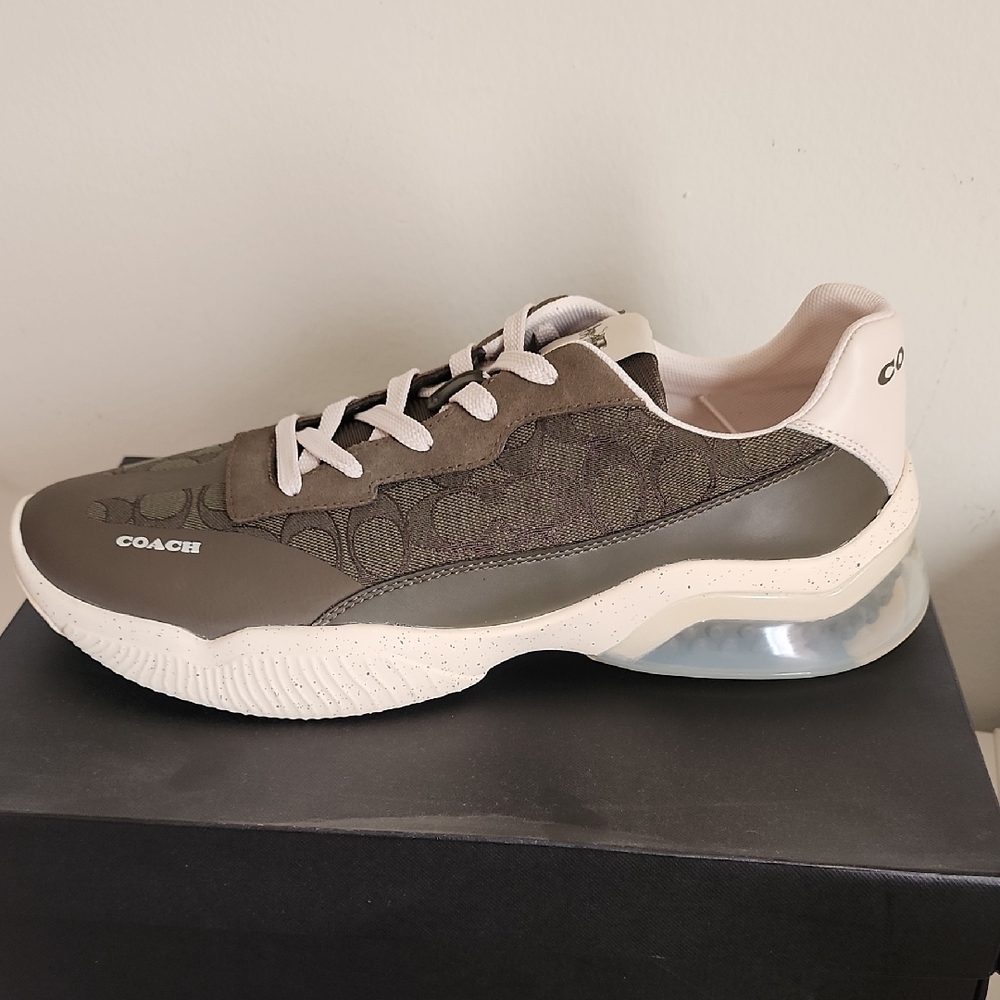 Coach Olive Green Sneakers